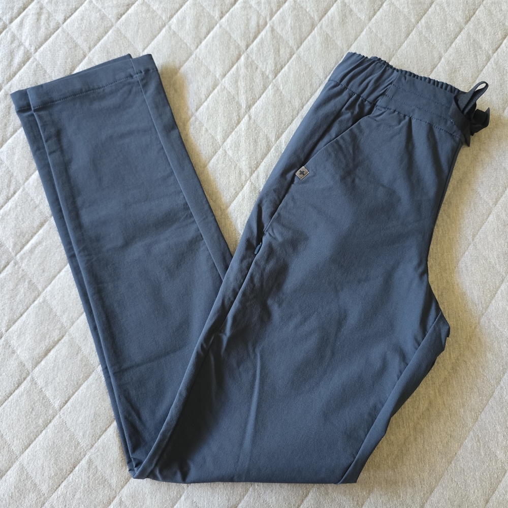 Figs Pro Scrub Trouser Pant Tall Size XXS Dark Heather NWT